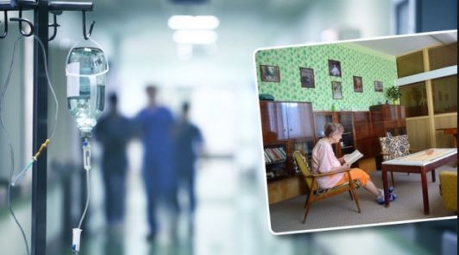 Retró szobát rendeztek be a kórházban: imádják az idős betegek