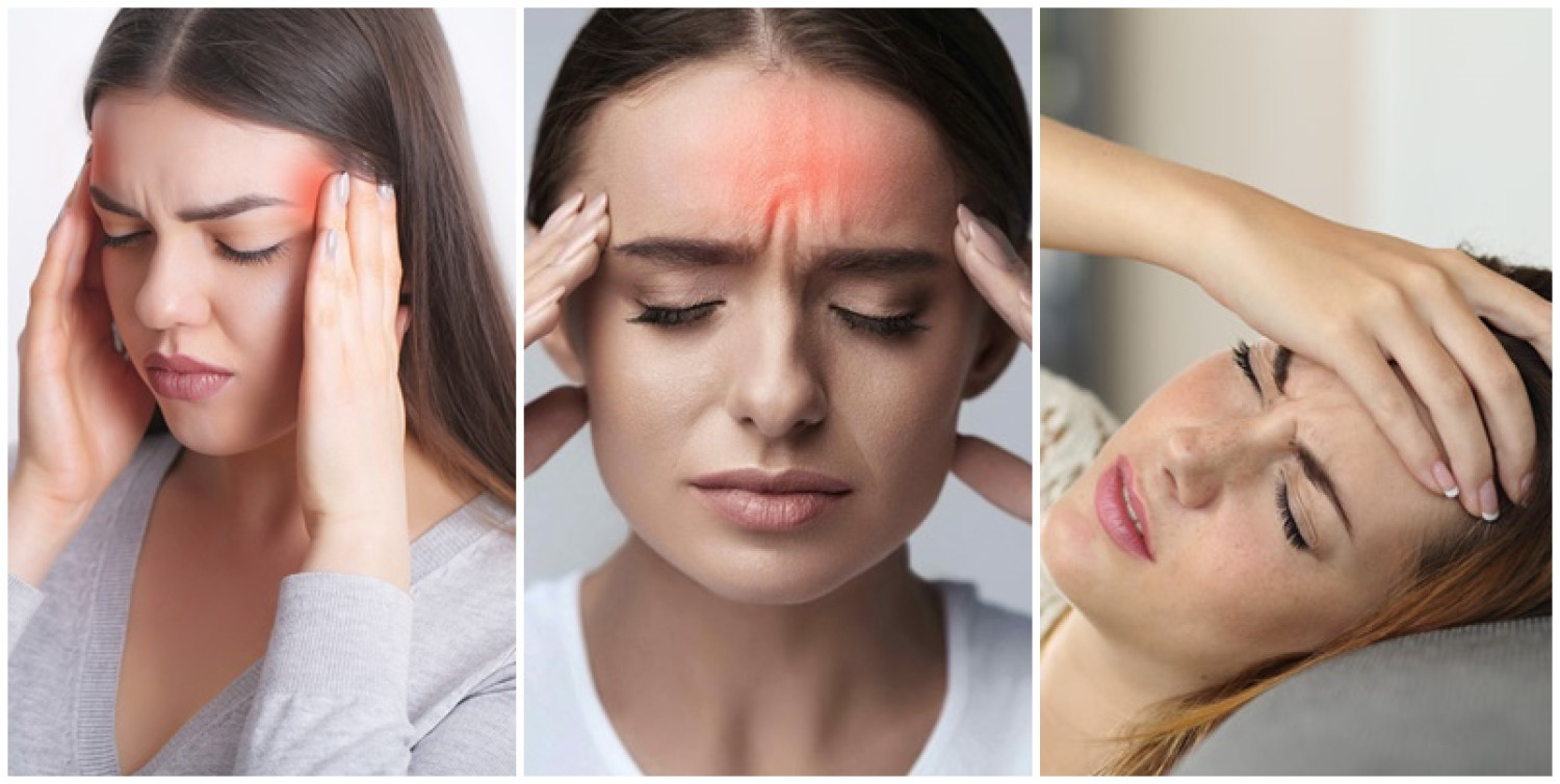 Fejfájás térkép: Tudd meg, hogy milyen problémát jelez a fejfájásod