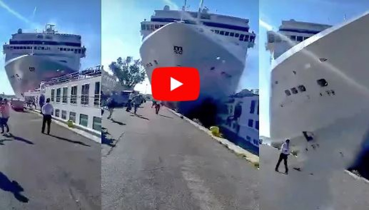 Újabb hajósbaleset: Turistahajónak ütközött egy tengerjáró Velencében (videó)
