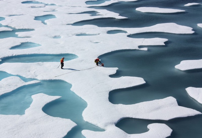 Ijesztő adatok: soha nem volt ilyen meleg az Északi-sarkon!