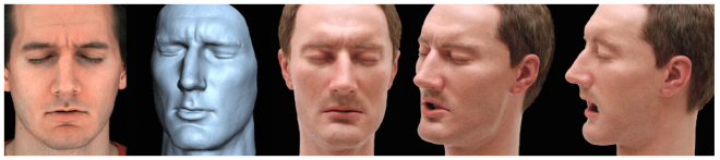 Élethű mesterséges bőr az emberi arc utánzásához