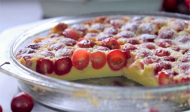 Francia meggyes süti - PRÓBÁLD KI! (+ videó)