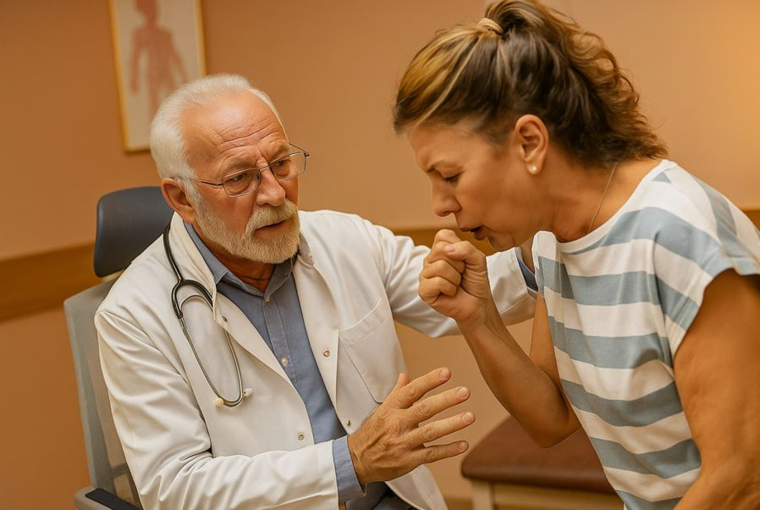 Ha köhögsz, és ezt a 6 dolgot tapasztalod, az már nem játék