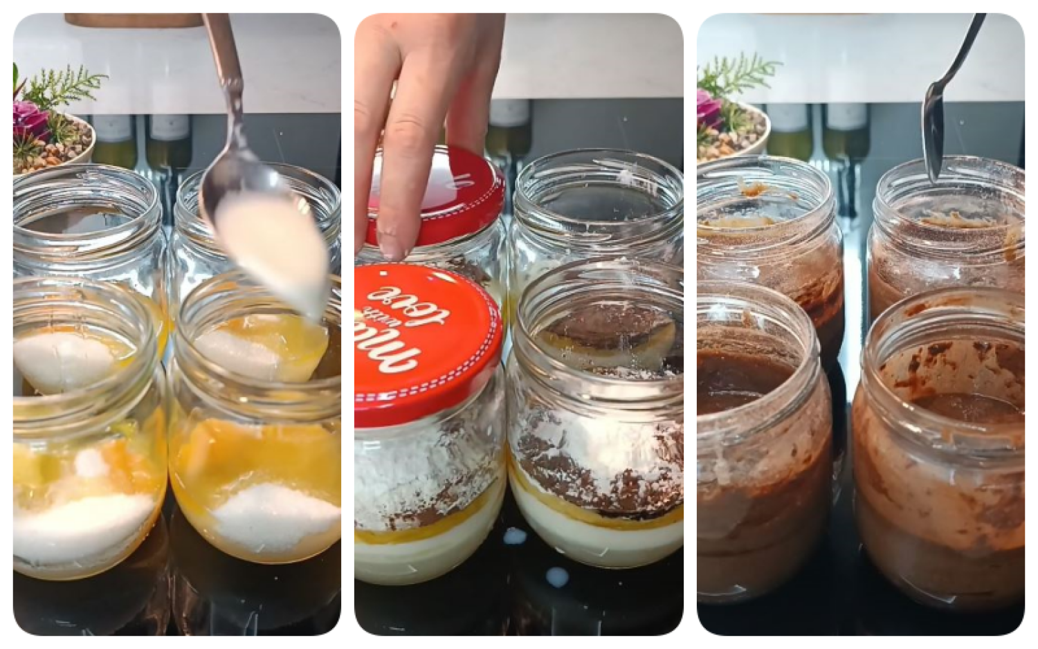 Sütés nélküli üveges süti