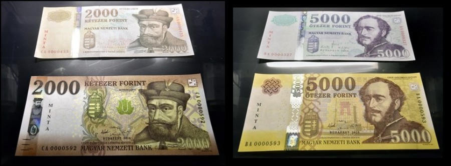 Nagy baj van az új  2000 és 5000 forintosokkal!