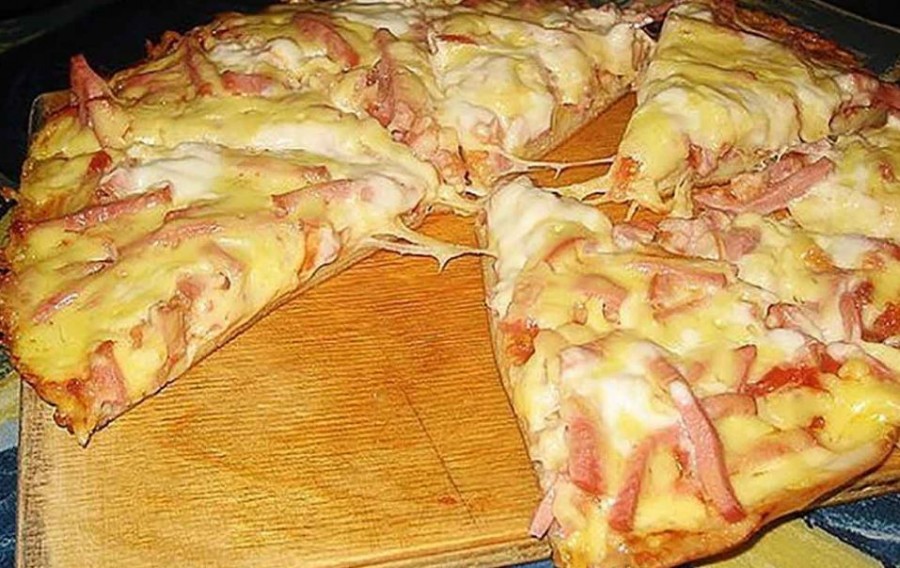 Hihetetlenül gyors serpenyős pizza