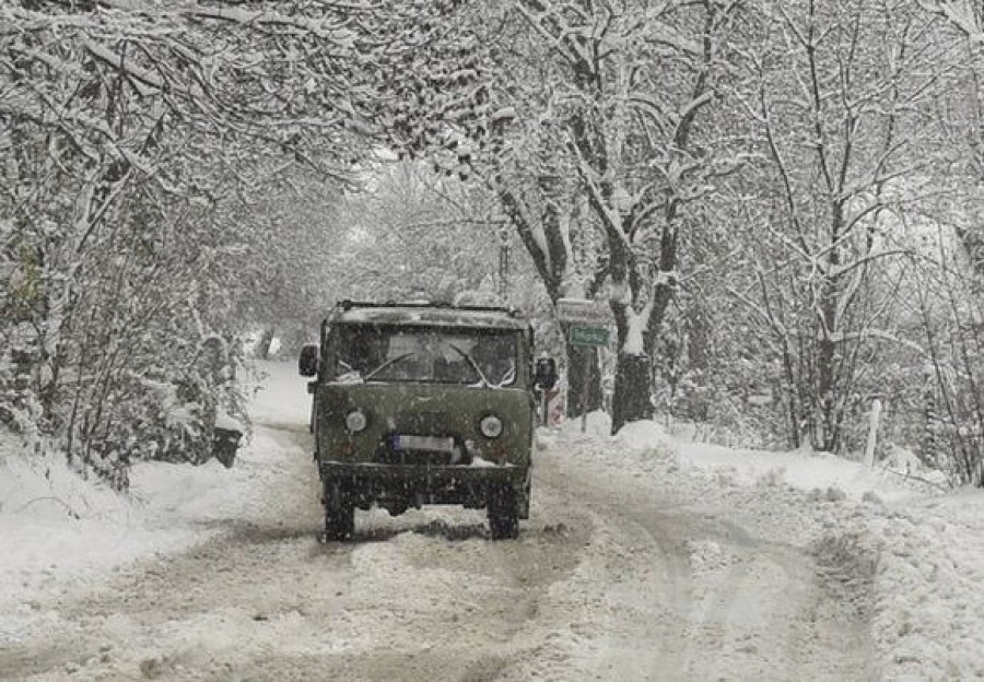 A havazás miatt az OMSZ és a rendőrség is figyelmeztetést adott ki