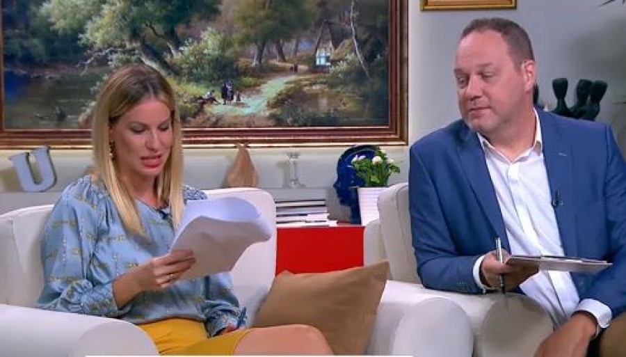 Élő adásban sírta el magát a TV2 műsorvezetője